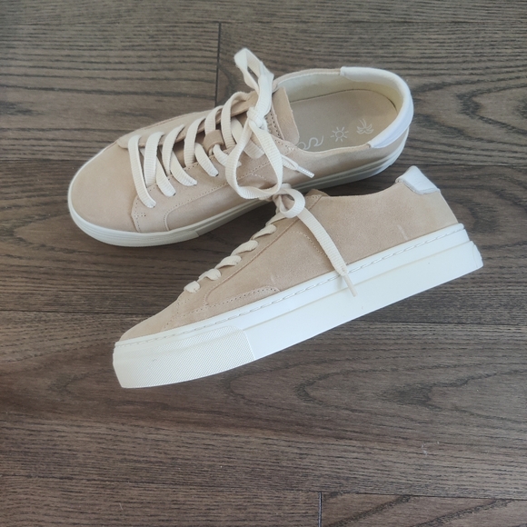 SOLUDOS Ibiza Platform Suede Sneaker NWOB Retail $190 - Picture 5 of 8
